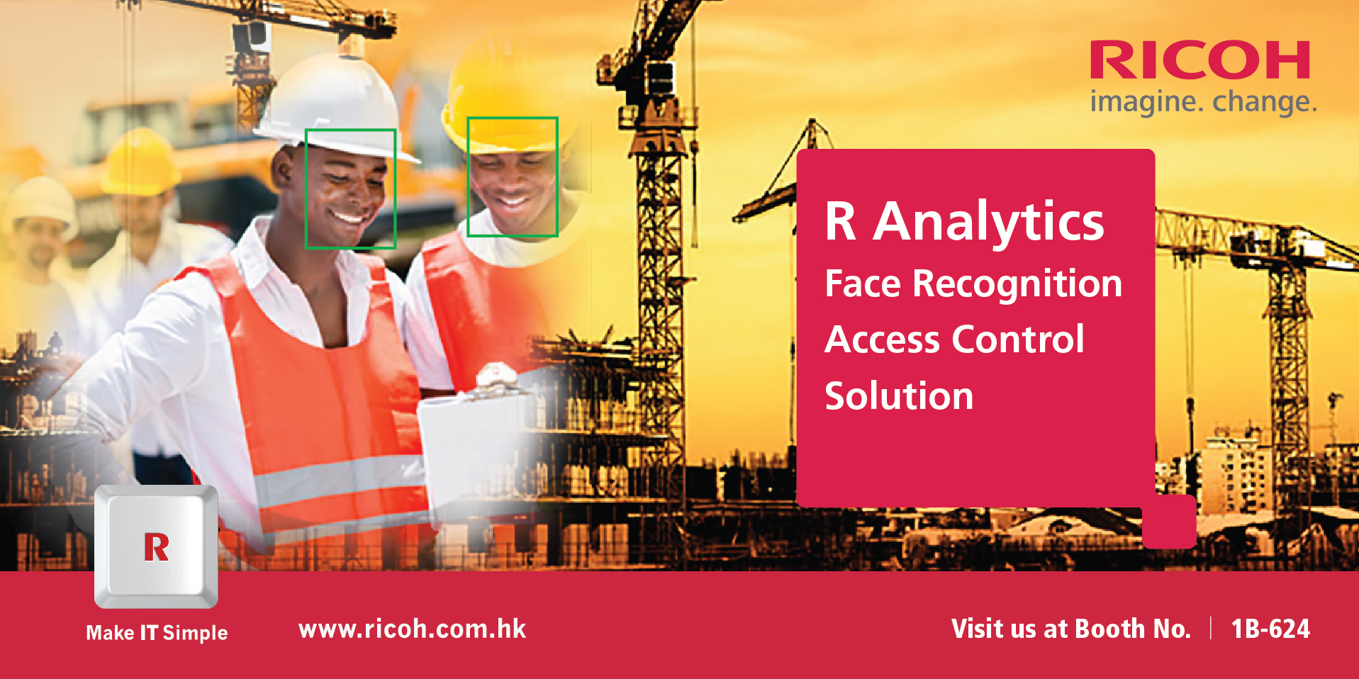 Ricoh R Analytics Face Recognition Access Control Solution